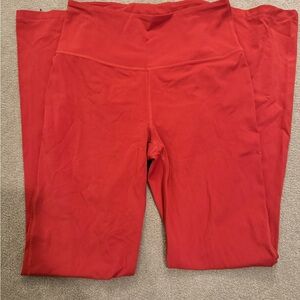 lululemon athletica Red Leggings